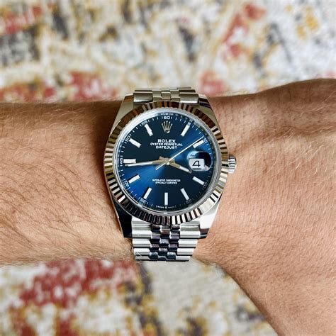 chrono 24 rolex fiji|Rolex Datejust 41 Blue Dial Jubile New 2024 Full set .